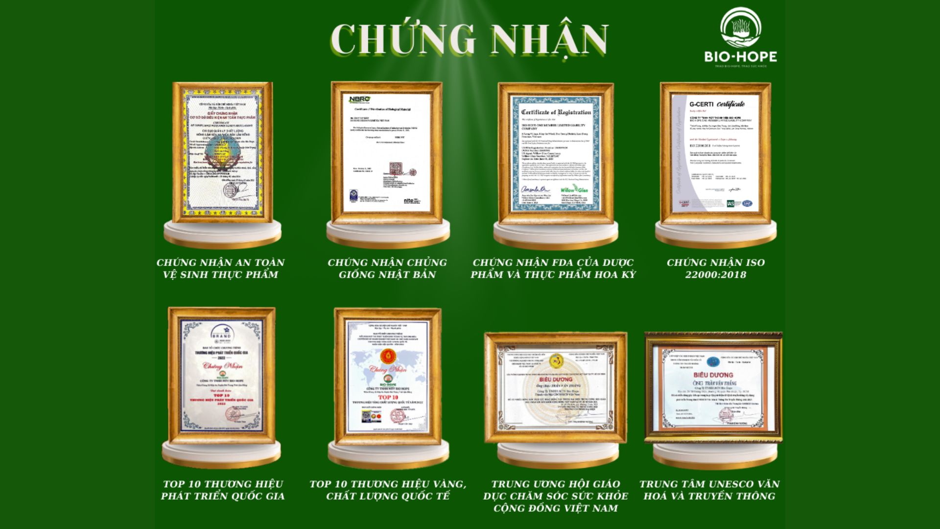 Bio Hope – Nhà máy sản xuất đông trùng hạ thảo chuẩn quốc tế