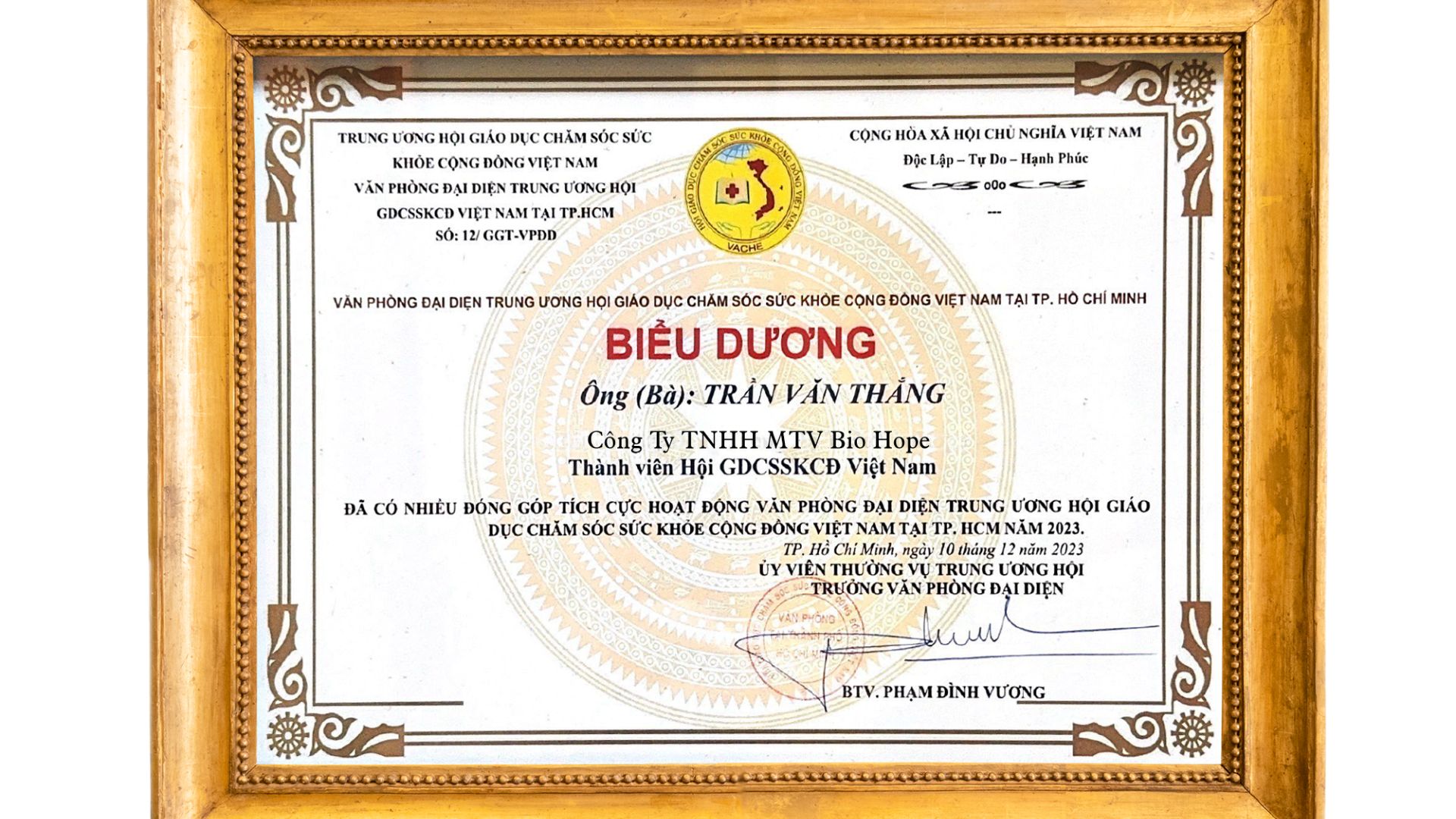 3. Bio Hope – Thành viên tiêu biểu với sứ mệnh chăm sóc sức khỏe chủ động