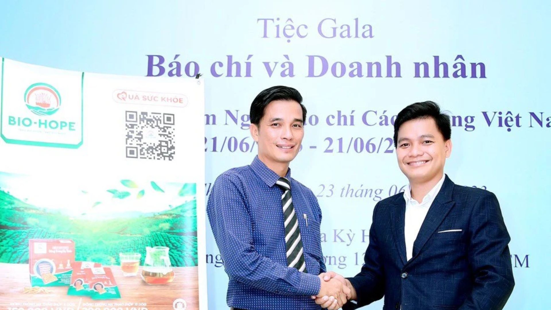 1. Bio Hope đồng hành cùng Gala “Báo chí và Doanh nhân”